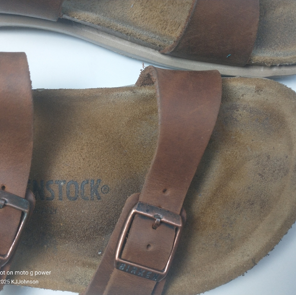 Birkenstock Sierra Sandals Size 38 Regular Width Leather - Picture 8 of 14